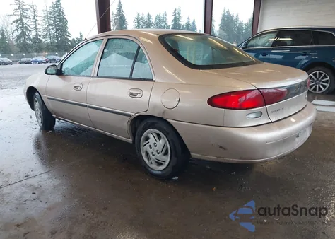 1998 Ford Escort Lx из США, поврежденный, VIN 1FAFP10P7WW294808